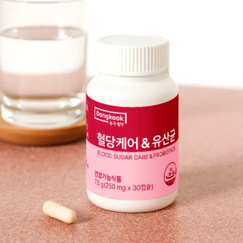 Dongkook Blood Sugar Care Probiotics 30 Caps Corosolic Acid 2B CFU Korea MFDS