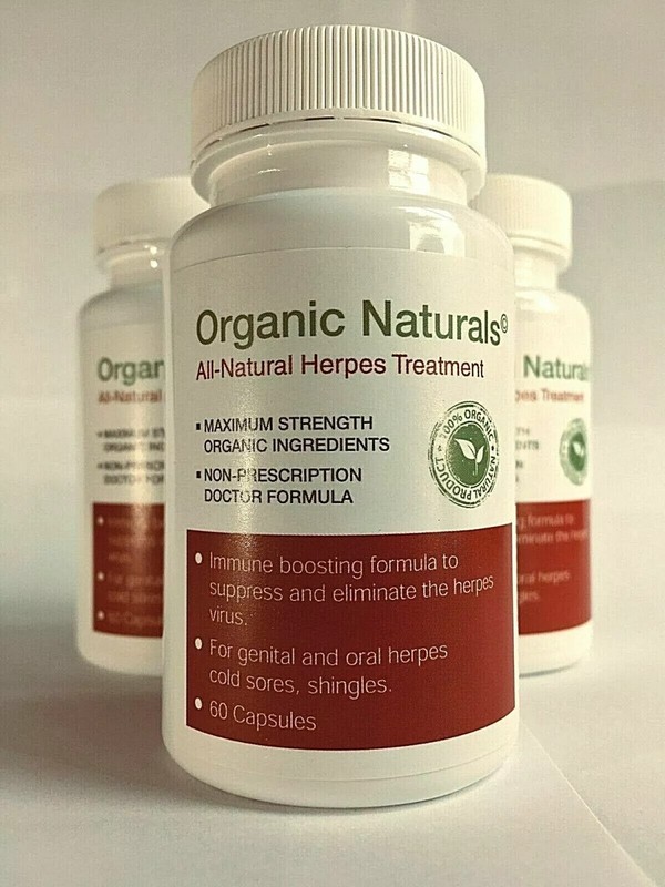 All-Natural Outbreak Treatment Supplement – by Organic Naturals – 60 Capsules