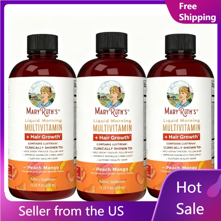 Liquid Multivitamin Supplement 3pcs-in The Morning Or Before Bed Without Storage