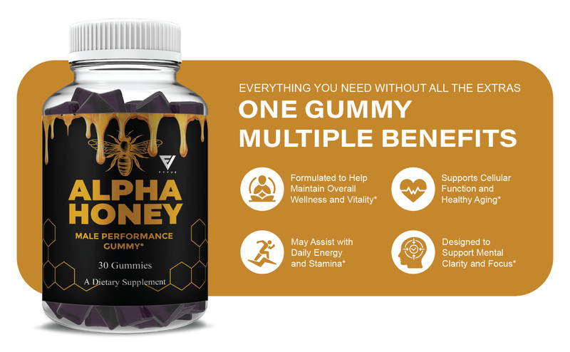 Alpha Honey Performance Gummies, AlphaHoney Supplement (30 Gummies) gallery