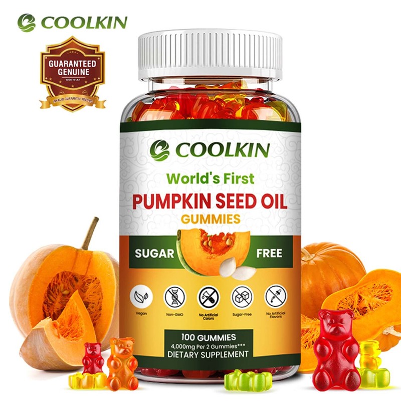Pumpkin Seed Oil 4000mg – Support Prostate & Urinary Health, Skin, Hair Growth