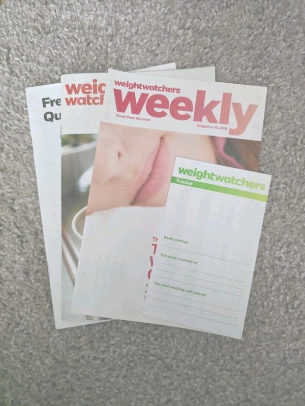 Weight Watchers: WW 360 & FAQ booklets, Weekly Tracker, Weekly Routine Booklet