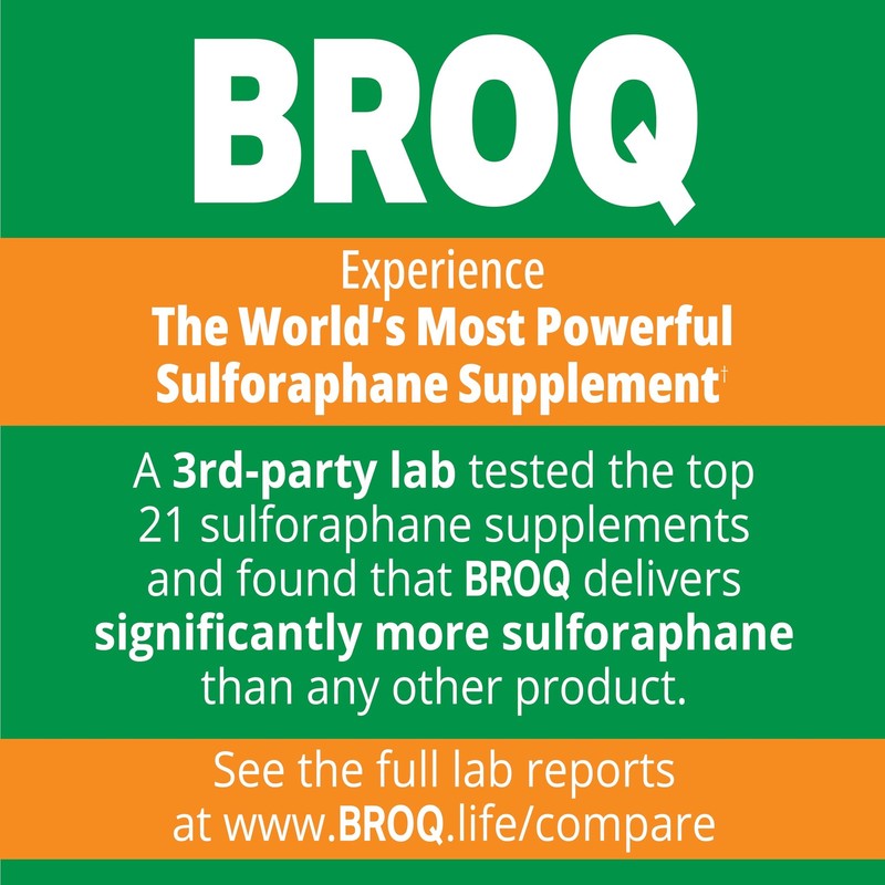 BROQ - The Gold Standard of Sulforaphane Supplements - More Sulforaphane Than... gallery