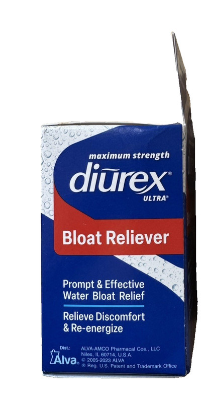 Diurex Ultra Re-Energizing Water Pills Relieve Water Bloat - 90 Count - Ex: 7/27 gallery
