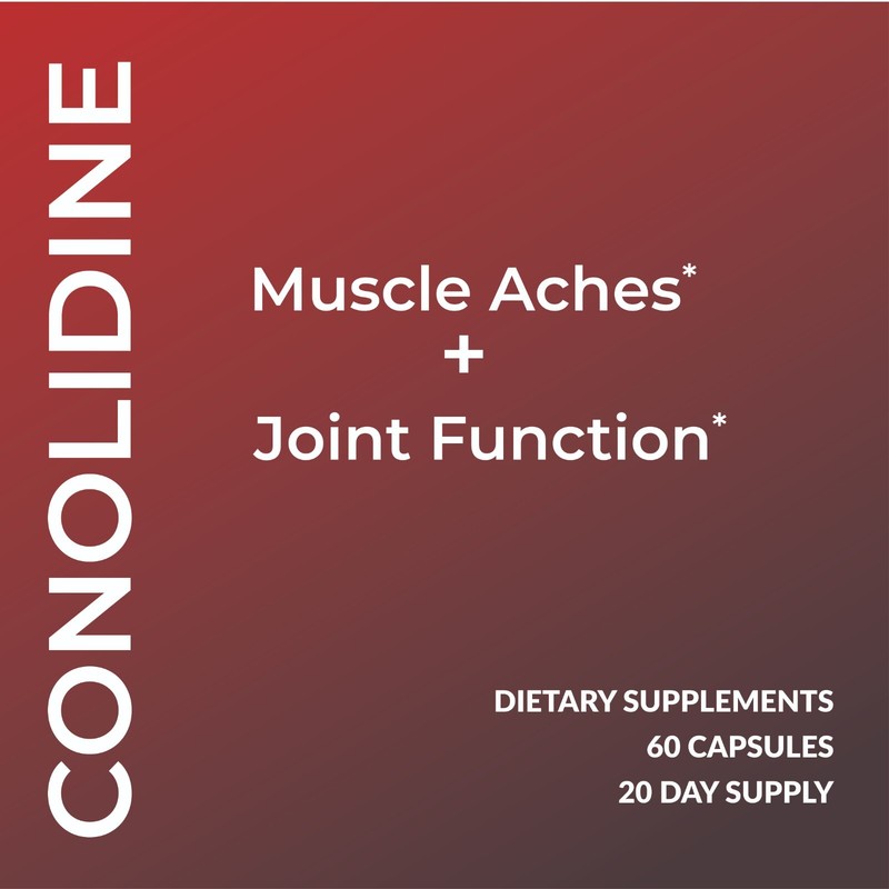 Conolidine- Support for Blood Health and Muscle Comfort- 60 Capsules Genuine