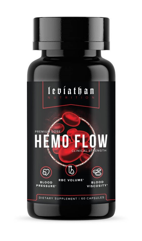 Leviathan Hemo Flow | Healthy Blood Pressure, Heart, Nitric Oxide & Circulation