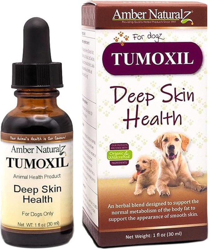 Amber Naturalz Tumoxil – 1 oz New/Sealed Bottle (Box is Damaged)