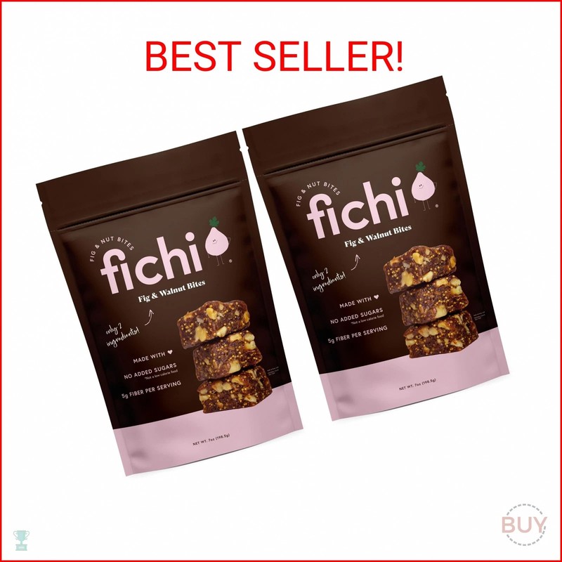 Fichi Fig and Nut Bites, a Wholesome and Delicious Gluten-Free Italian Fruit and