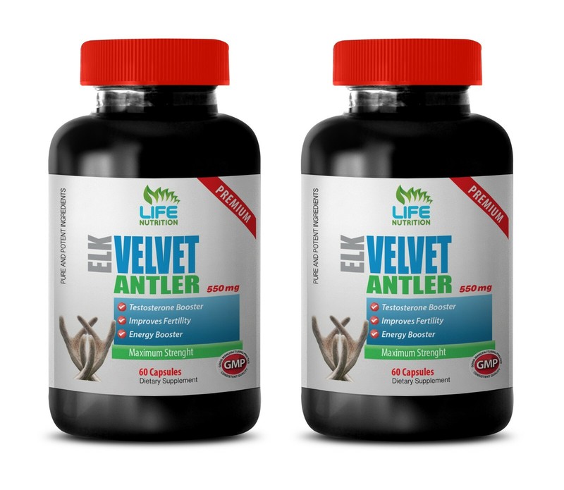 libido booster – ELK VELVET ANTLER – immune promoter MEN AND WOMEN 2 BOTTLE