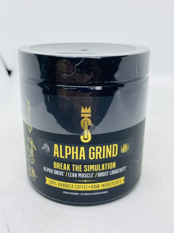Alpha Grind – Instant Maca Coffee + Natural Energy + Brain Nootropic Exp 9/27