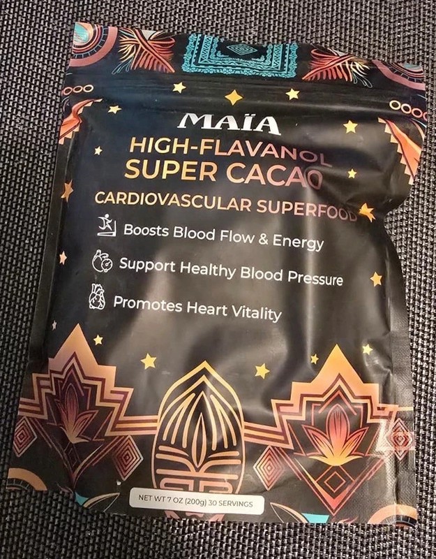 MAIA High Flavanol Super Cacao ! Cardiovascular Superfood! 7oz (200g) Pack of 2