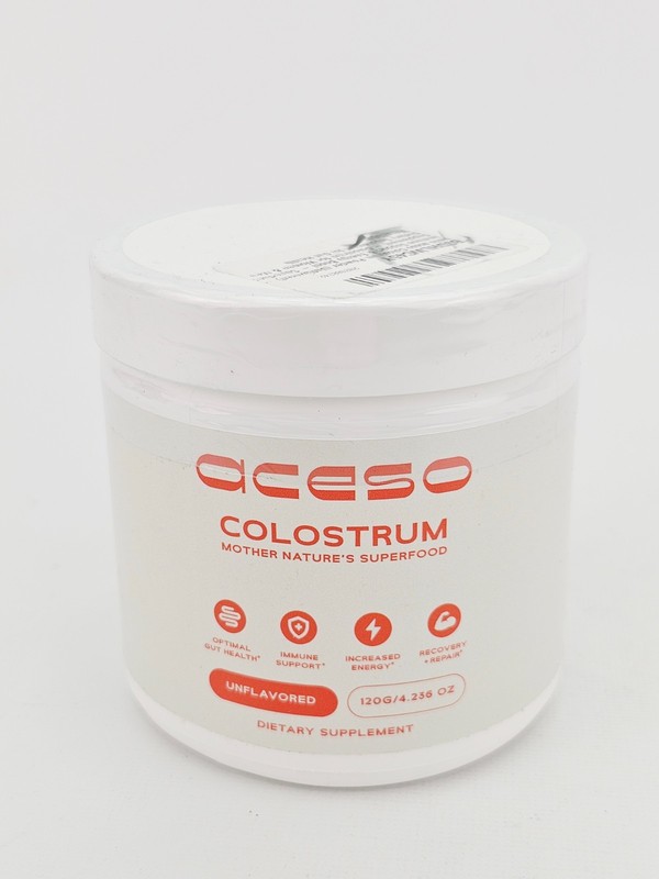 Aceso Colostrum Mother Natures Superfood 4oz First Milk Powder Unflavored 12/26