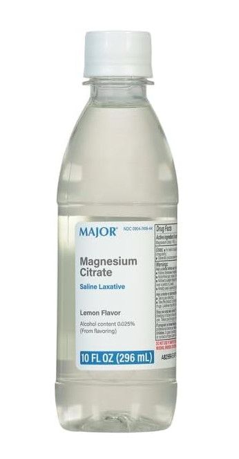Major Magnesium Citrate Saline Laxative – Helps Relieve Occasional Constipation