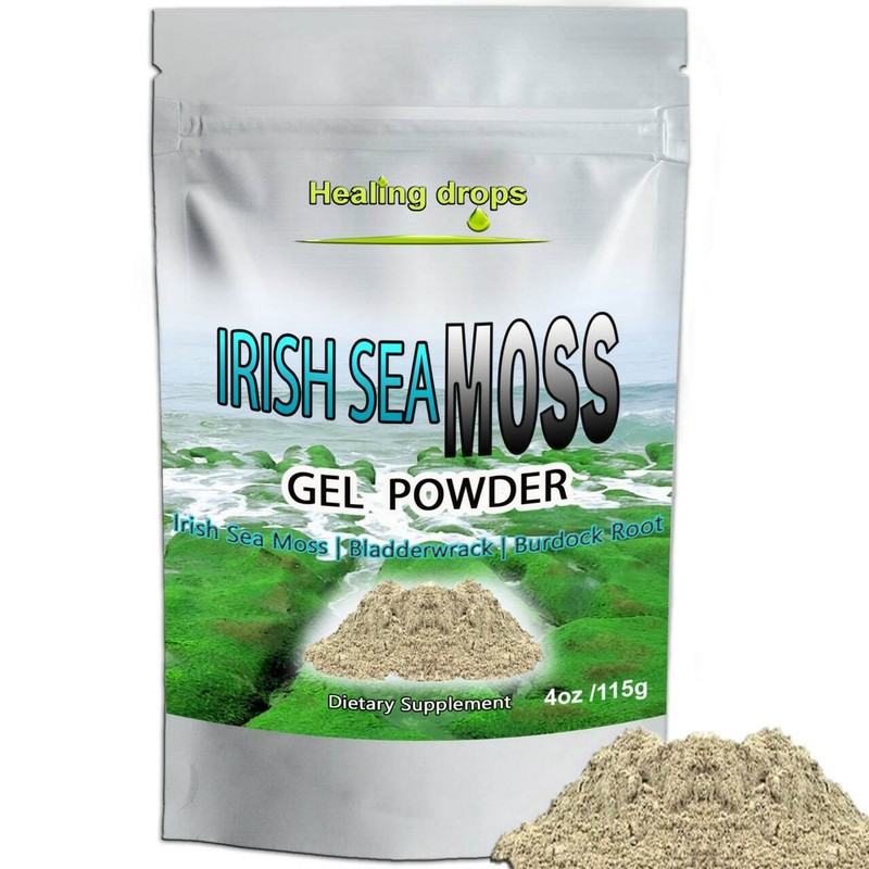 Sea Moss Powder for Smoothie Gel Gummies – Irish Moss Bladderwrack Burdock Root