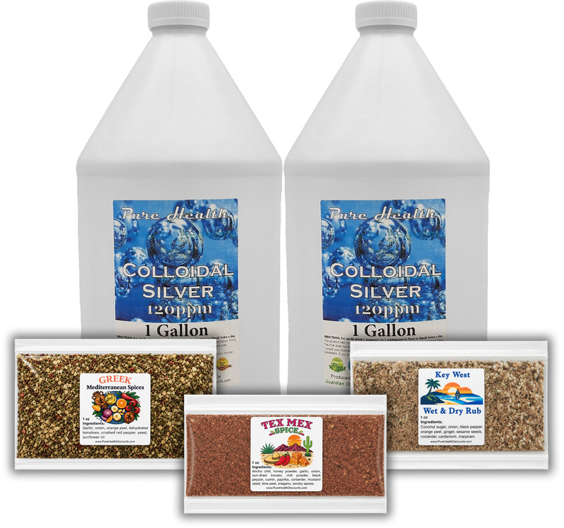 Colloidal Silver & Spice Bundle A