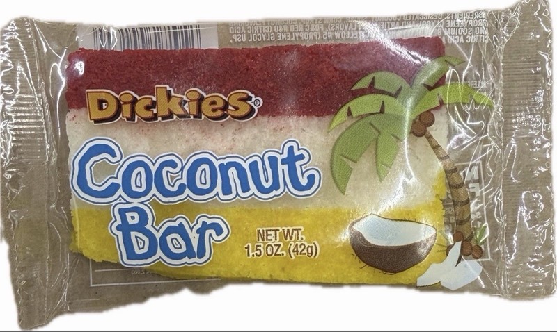 12 Count Dickies Peanut Pattie, Dickies Pecan Roll, Dickies Coconut Bar !!!!! gallery