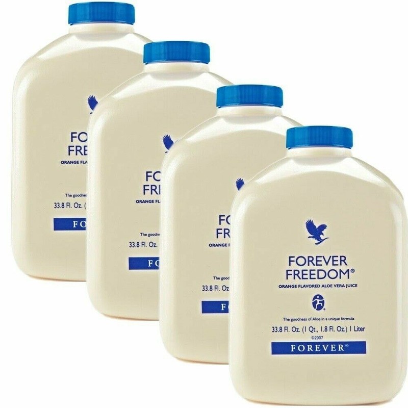 4 bottles of Forever Freedom 33.8 fl.oz (1 Liter) Good Deal!