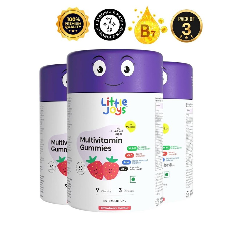 3 Pack Hima.laya Skin Nail Health Gummies Biotin 30Ct