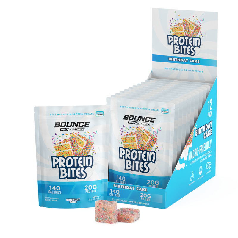 Protein Gummies – 20G Per Bag – Birthday Cake