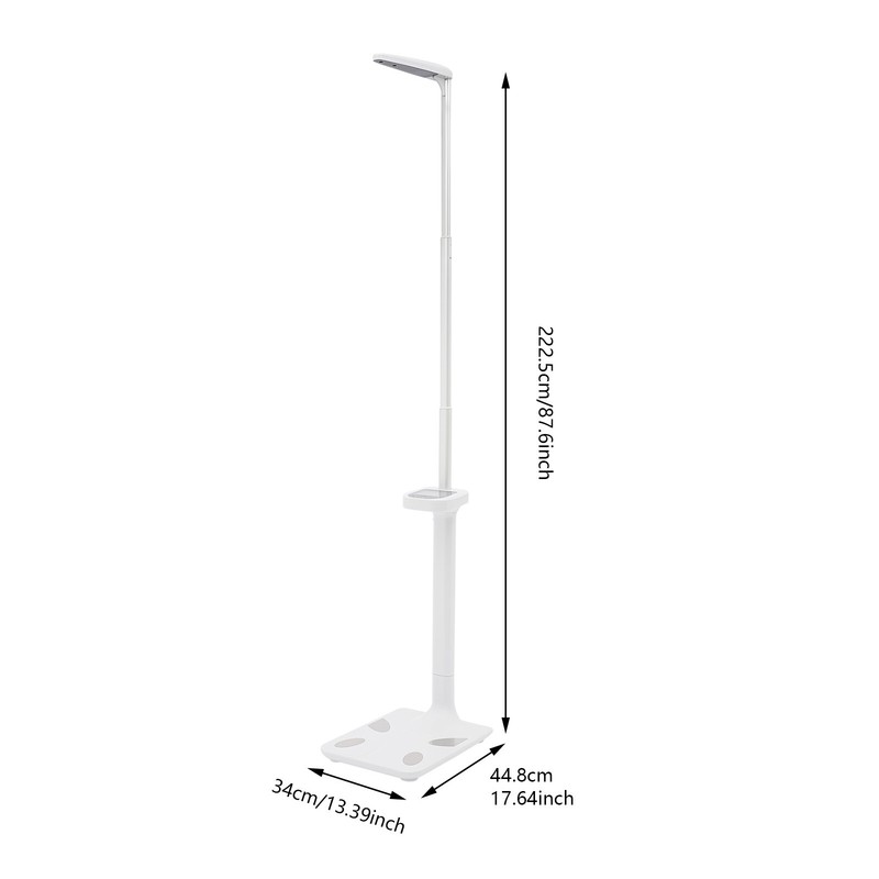 440lb Scale Loss Professional Physician Doctor Office Medical Measure Height+LCD gallery