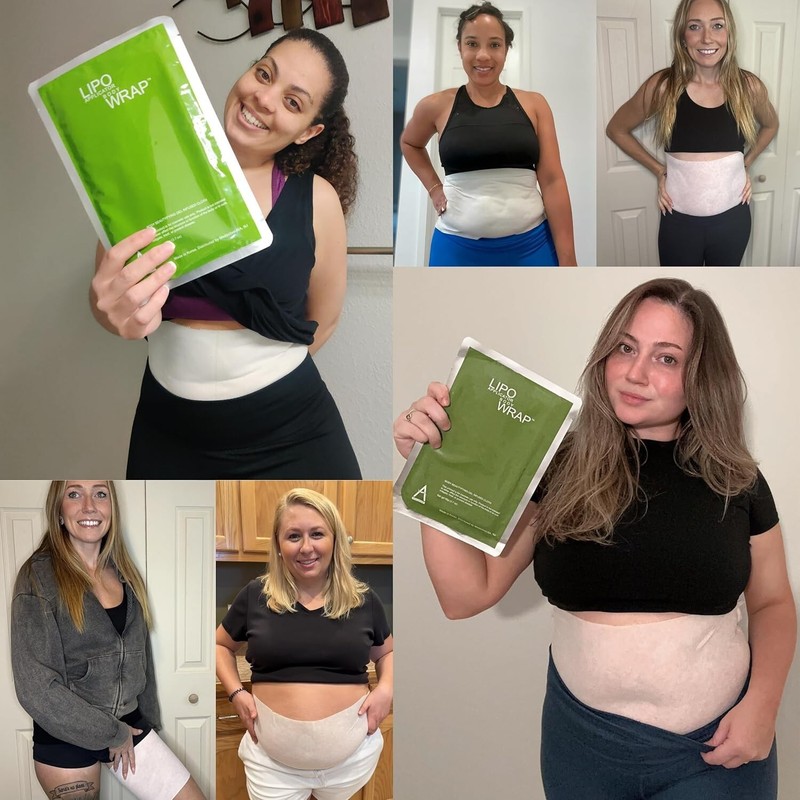 LIPO APPLICATOR BODY WRAP it works for ultimate inch lose 4 WRAPS + defining gel gallery