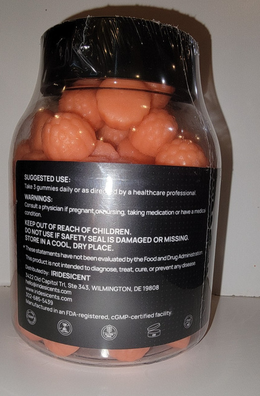 iridesicent creative monohydrate gummies 90ct gallery