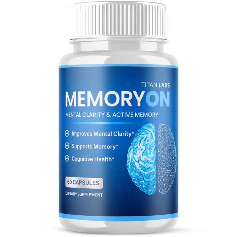 (1 Pack) MemoryOn Pills Nootropic Natural Brain Supplement Memory On 60 Capsules