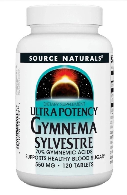 Source Naturals, Inc. Ultra Potency Gymnema Sylvestre 550 mg 120 Tablet