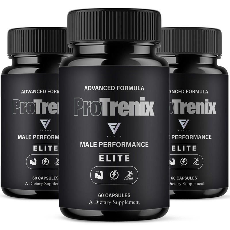 (3 Pack) ProTrenix Male Performance Pill, Pro Trenix Support (180 Capsules)