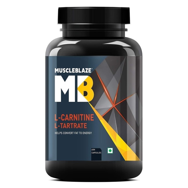 MuscleBlaze L-Carnitine L-Tartrate Helps Convert Fat into Energy For Men & Women