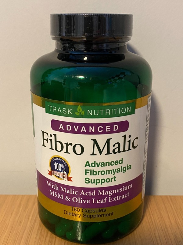 Trask Nutrition Fibro Malic Advanced Dietary Supplement with Olive Leaf 180 ct
