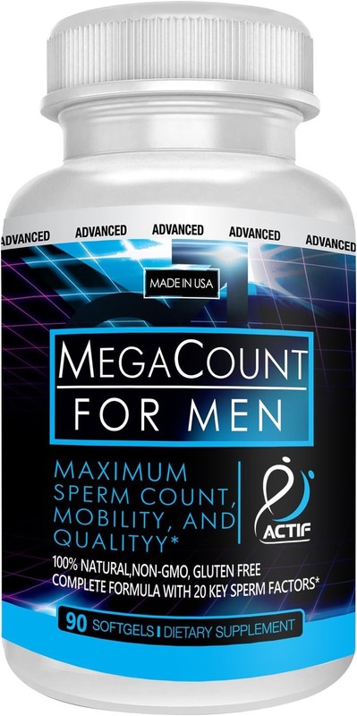 Megacount for Men – Maximum Fertility Support and Sperm Count Booster, Clinicall