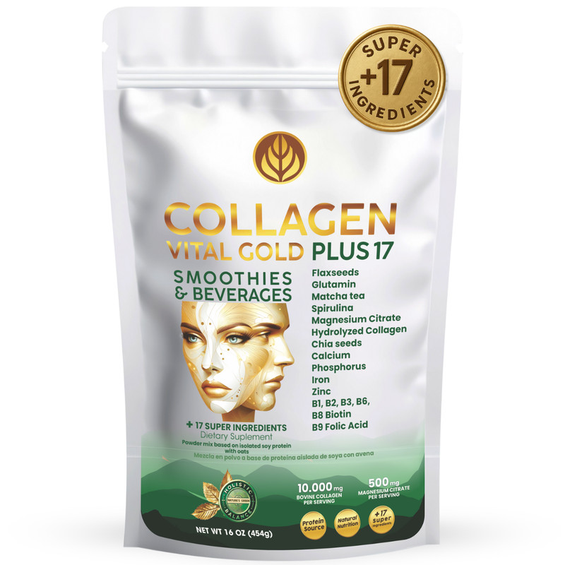 Mint & Lemon Collagen Powder | BioSynergy Wellness Formula +17 Super Ingredients