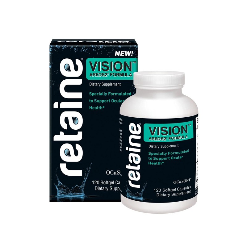 AUTHENTIC & NEW – OCUSOFT RETAINE VISION AREDS2 SUPPLEMENT 120-CT (EXP. 9/2026)