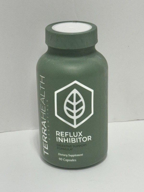 Terra Health Essentials Reflux Inhibitor Relieve Indigestion 90 Capsules 11/2027