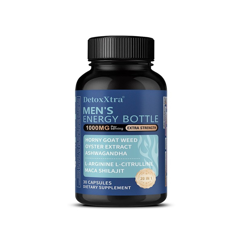 Men’S Energy Bottle Capsule Improve Physical Vitality Energy Levels 30-120 Pills