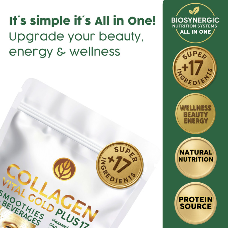 Mint & Lemon Collagen Powder | BioSynergy Wellness Formula +17 Super Ingredients gallery