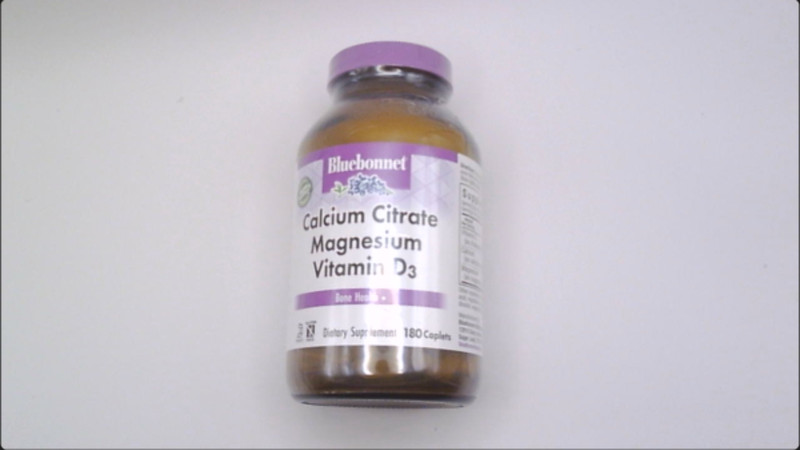 12/27 Bluebonnet Nutrition Calcium Citrate Magnesium Plus Vitamin D3 Caplets, Bo