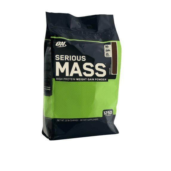 Serious Mass Protein Powder Chocolate 12LB Weight Gainer FREESHIP