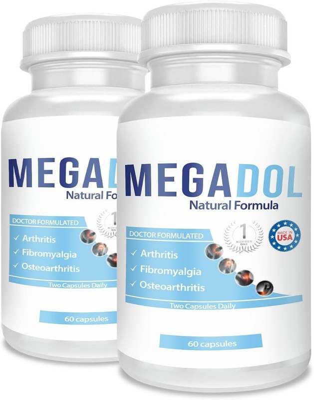 Megadol (2 Bottles) Natural Formula As On TV 100% Original