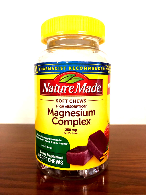 Nature Made Magnesium Glycinate Gummies 250mg Berry Flavored 40 Count Exp 10/26