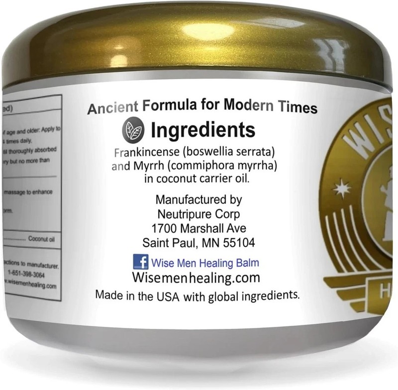 Wise Men Healing Balm with Myrrh and Frankincense Essential Oils for Neuropathy gallery