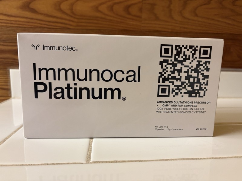 Immunocal Platinum by Immunotec – FREE SHIPPING – EXP 11/2028