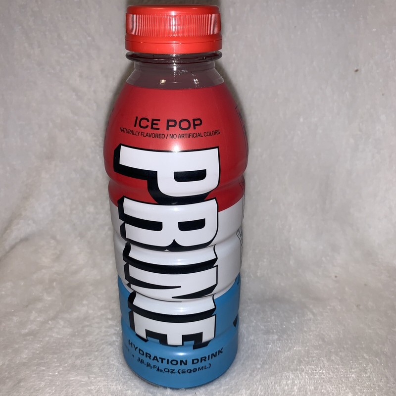 PRIME HYDRATION DRINK - '' ICE POP '' LOGAN PAUL & KSI Limited Edition - 16.9 OZ