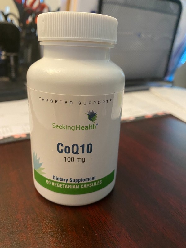 Seeking Health CoQ10 100mg 60 capsules EXP 01/2026