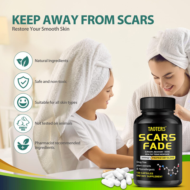 Scar Removal Capsules Scar Fade Remove Mark Repair Skin 120 Capsules gallery