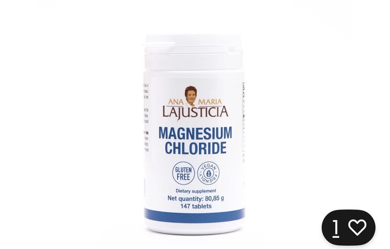 Ana Maria Lajusticia Magnesium Chloride 147 Tabs Reduce Fatigue Vegan