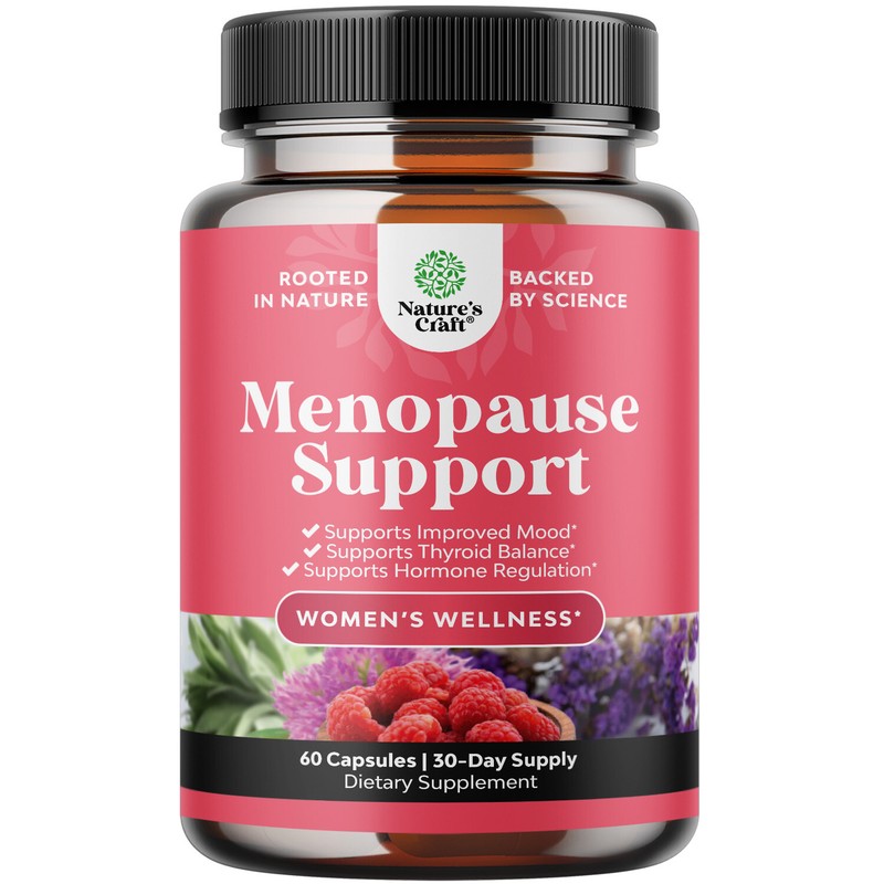 Complete Herbal Menopause Supplement for Women – 30 Servings