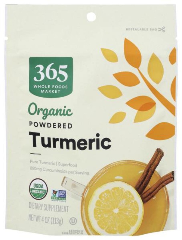 10/26 365 by Whole Foods Market, Organic Turmeric Superfood Powder, 4 Ounce