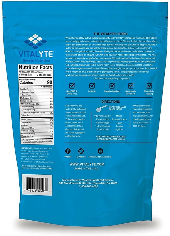 Electrolytes Powder, Drink Mix for Energy Boost & Recovery, Hydration Powder 2PK gallery